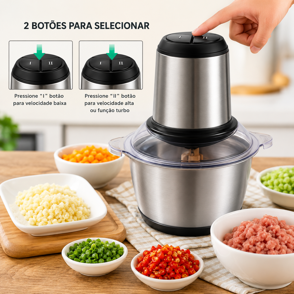 Procesador de Alimentos Multifuncional