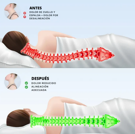 🔥 ¡Mega Oferta! Almohada Ortopédica Cervical