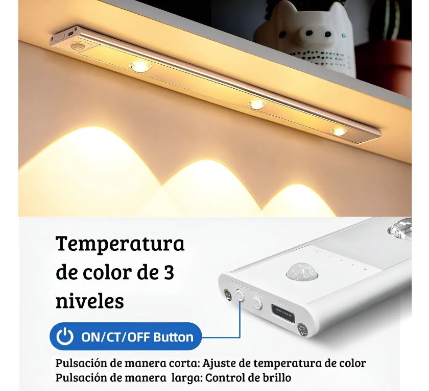 Lampara Led 40 Cm Recargable
